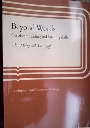 Beyond Words Certificate Reading And Listening Skills Student'S Book ...