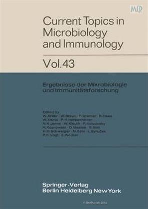 Current Topics in Microbiology and Immunology Ergebnisse der ...