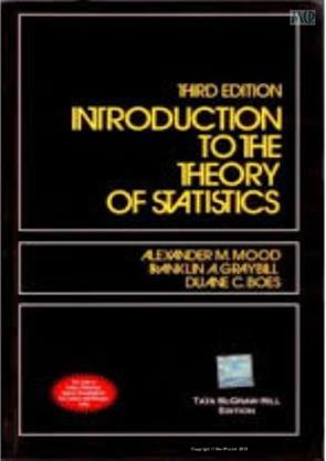 Introduction To The Theory Of Statistics, 3Rd Edition, Books, McGraw Hill