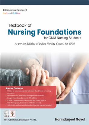 Textbook of Nursing Foundation for GNM Nursing Students 1st Edition ...